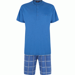 Pastunette for Men Pyjama Blauw