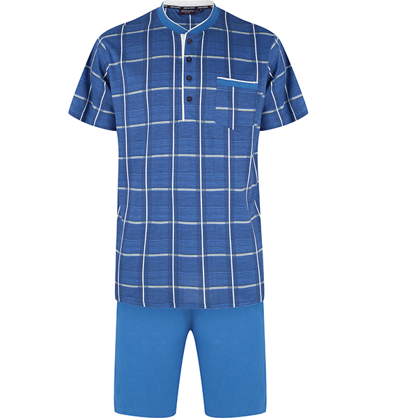 Pastunette for Men Pyjama Donker Blauw