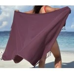 XXL Hamamdoek – Lichtgewicht & Sneldrogend |95 x 215 cm | Paars