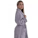 Zijdezachte Bamboe Badjas – Grijs | Luxe Badstof van Bamboe & Katoen Zijdezachte Bamboe Badjas – Grijs | Luxe Badstof van Bamboe & Katoen