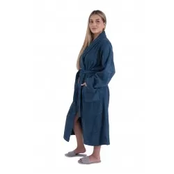 Zachte Bamboe Badjas – Petrol Blauw | Luxe Comfort van Bamboe & Katoen