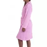 Dames Badjas met ritssluiting van Bamboe, Grijs Dames Badjas met ritssluiting van Bamboe, Grijs