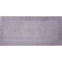 Badmat van Bamboe Badstof  Grijs 50x100 cm of  70x120cm