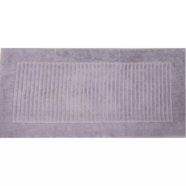 Badmat van Bamboe Badstof Grijs 50x100 cm of 70x120cm Badmat van Bamboe Badstof Grijs 50x100 cm of 70x120cm