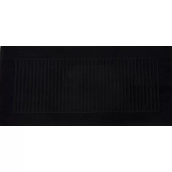 Badmat van Bamboe Badstof Zwart 50x100cm of 70x120cm Badmat van Bamboe Badstof Zwart 50x100cm of 70x120cm