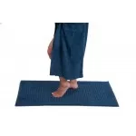 Badmat van Bamboe Badstof Petrol blauw 50x100cm of 70x120cm Badmat van Bamboe Badstof Petrol blauw 50x100cm of 70x120cm