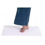 Badmat van Bamboe Badstof Wit 50x100cm of 70x120cm Badmat van Bamboe Badstof Wit 50x100cm of 70x120cm