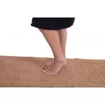 Badmat van Bamboe Badstof Bruin 50x100 cm Badmat van Bamboe Badstof Bruin 50x100 cm