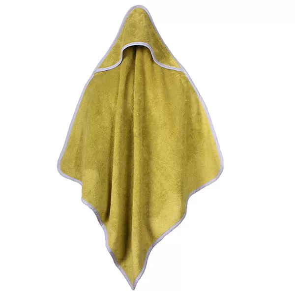 Baby Handdoek Groen Met Capuchon 75 x 75 cm Baby Handdoek Groen Met Capuchon 75 x 75 cm