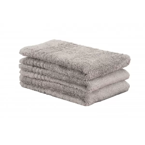 Set van 5 stuks Bamboe Gastendoeken – Grijs – 30x70 cm