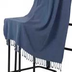 Hamamdoek,Stonewashed, Denim, Blauw, 90x175 cm. Hamamdoek,Stonewashed, Denim, Blauw, 90x175 cm.