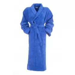 Bamboe Sauna Badjas Blauw – Ademend, Zacht & Duurzaam
