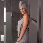 Luxe Haarhanddoeken van Bamboe – Set van 2 | Sauna & Douche | 30x70 cm Luxe Haarhanddoeken van Bamboe – Set van 2 | Sauna & Douche | 30x70 cm