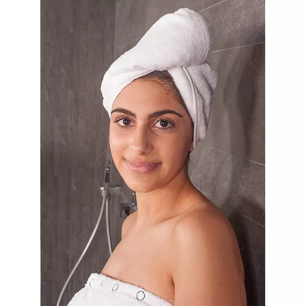 Luxe Haarhanddoeken van Bamboe – Set van 2 | Sauna & Douche | 30x70 cm | Wit Luxe Haarhanddoeken van Bamboe – Set van 2 | Sauna & Douche | 30x70 cm | Wit