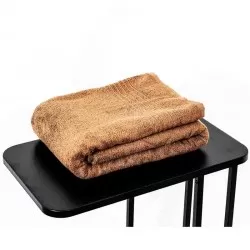 Luxe XXL Bamboe Sauna Handdoek – 90x200 cm – Zacht & Absorberend – 400 g/m² – Bruin