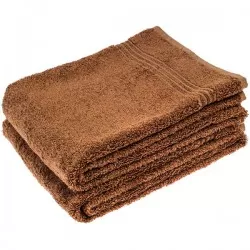 Bamboe Handdoek, Bruin, 50 x 100 cm,600gr m2