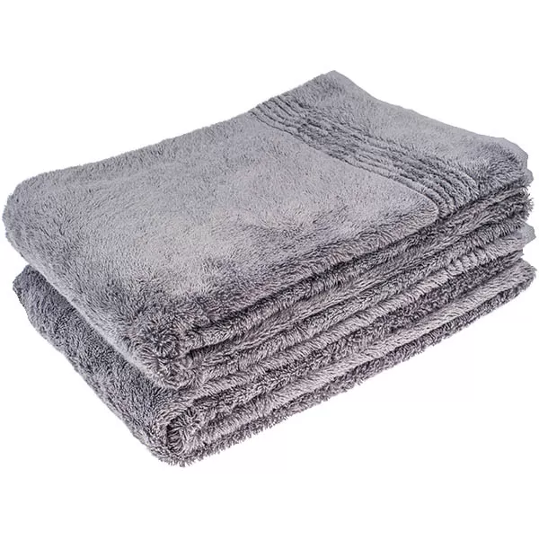 Bamboe Handdoek, Grijs, 50 x100 cm, 600gr m2 Bamboe Handdoek, Grijs, 50 x100 cm, 600gr m2