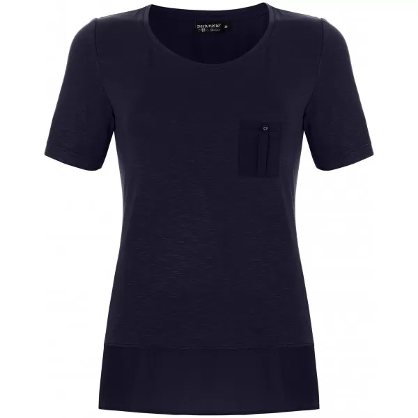 Pastunette Dames Top Donker Blauw