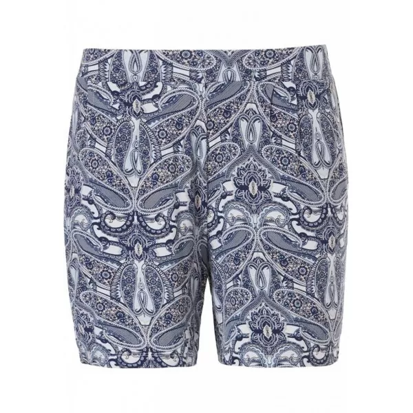 Pastunette Deluxe Indigo Blue Paisley Pyjama Short Pastunette Deluxe Indigo Blue Paisley Pyjama Short