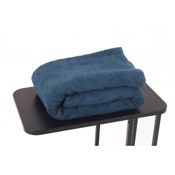 Bamboe Handdoek, Petrol Blauw, 70x140 cm, 600 gr m2