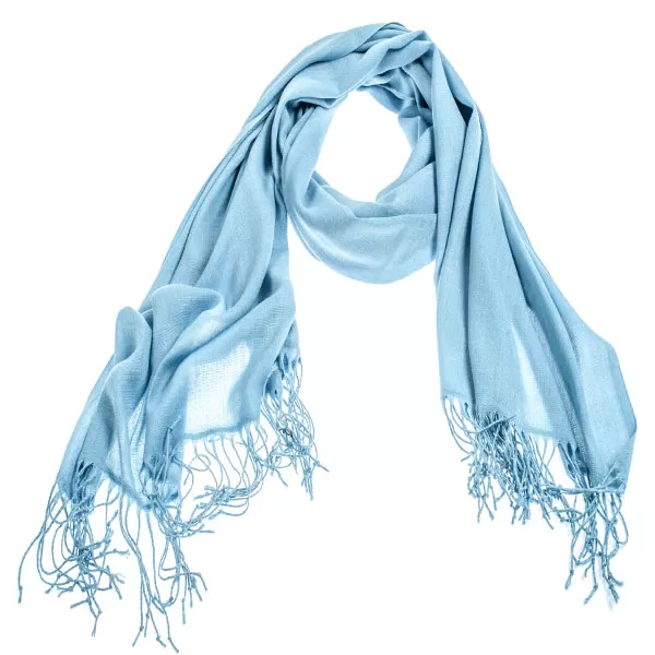 Sjaal - omslagdoek - dames en heren Licht Blauw Sjaal - omslagdoek - dames en heren Licht Blauw