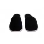 Sauna Slippers BAMBOE Badstof Dichte Teen Zwart, een maat 38/41 Sauna Slippers BAMBOE Badstof Dichte Teen Zwart, een maat 38/41